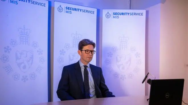 今年4月履新的肯·麦卡勒姆（Ken McCallum）当天发表了其就职以来的首次公开讲话。