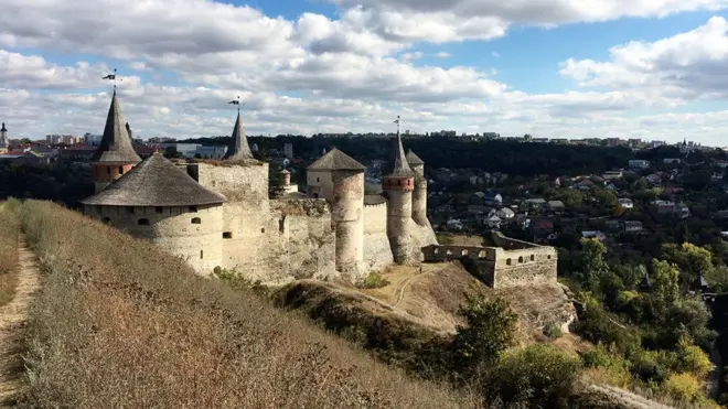 Кам'янецька фортеця захищала місто-острів, оточений Смотрицьким каньйоном