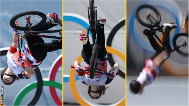 Charlotte Worthington's backflip