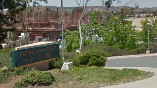An image of Patrick Henry High School in San Diego, California.