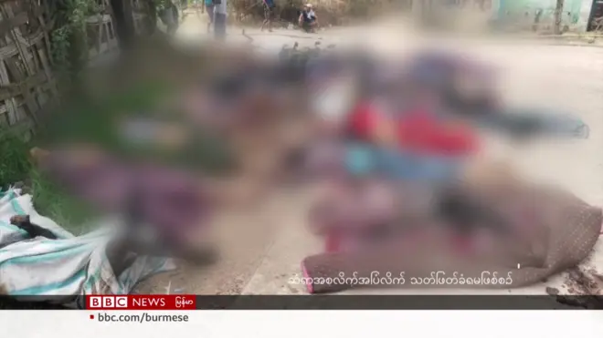 မကွေးနဲ့ စစ်ကိုင်းတိုင်းတွေမှာ လူအစုလိုက် အပြုံလိုက် အသတ်ခံရ