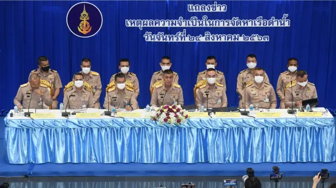 ทร.ระบุว่าการจัดซื้อเรือดำน้ำรอบนี้เป็นรายการในการเสริมสร้างกำลังกองทัพที่ผูกพันงบประมาณเริ่มใหม่ในปี 2563-2569 และเป็นการทยอยตั้งงบประมาณรายปี ตามปีงบประมาณที่กองทัพเรือได้รับปกติ