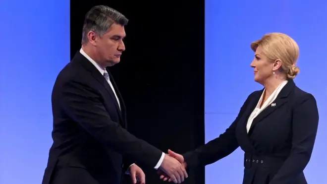 Milanović je nekadašnji premijer Hrvatske, dok je Grabar Kitarović bila ministarka inostranih poslova