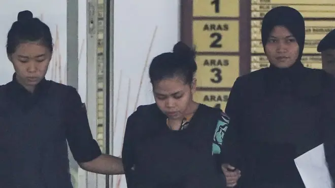Siti Aisyah, perempuan asal Indonesia, didakwa terlibat pembunuhan Kim Jong-nam, saudara pemimpin Korea Utara Kim Jong-un.