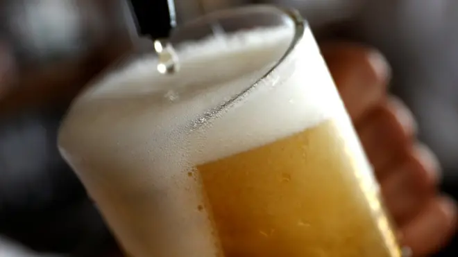 كوب من الجعة