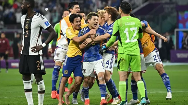Timnas Jepang menang atas Jerman