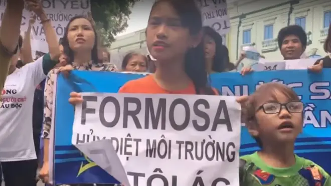 Một cảnh trong phim phóng sự tài liệu Vượt Qua Nỗi Sợ Hãi