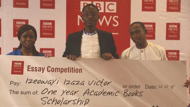 BBC Pidgin essay competition 2018 winner