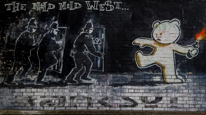 دیوارنگاره بنکسی