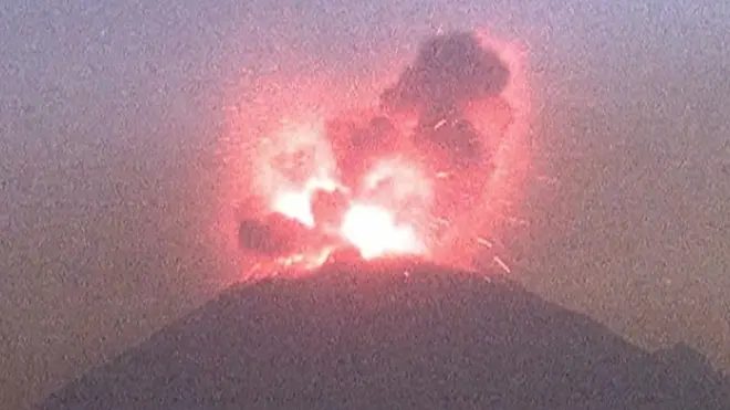 Volcán Popocatépetl