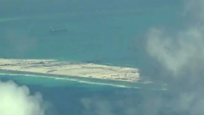 చైనా నిర్మించిన కృత్రిమ దీవులు
