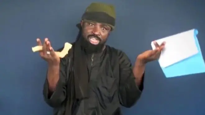 Shugaban kungiyar Boko Haram Abubakar Shekau
