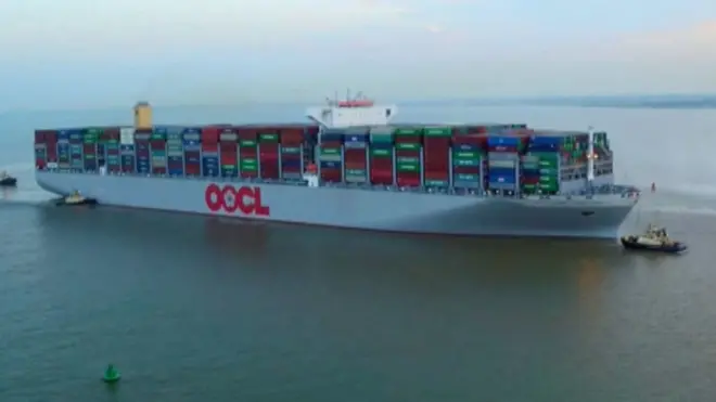 Barco OOCL Hong Kong