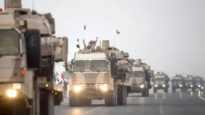 مدرعات قوات التحالف