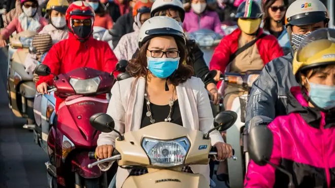 Hà Nội ô nhiễm bụi mịn hàng đầu thế giới