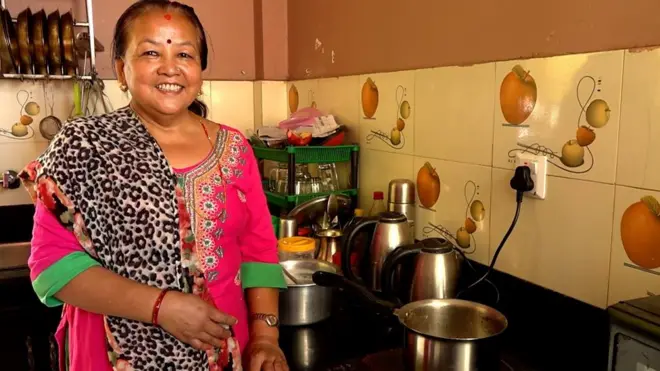 ललितपुरकी गीता थापा मगर।