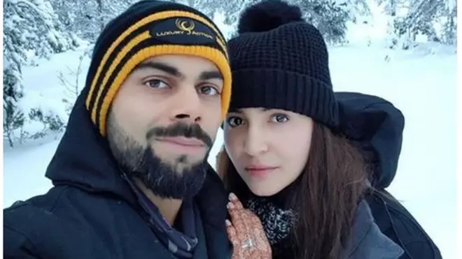 وراٹ اور انوشکا شرما