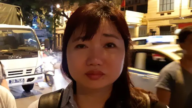Bà Vũ Minh Khánh hôm 5/4