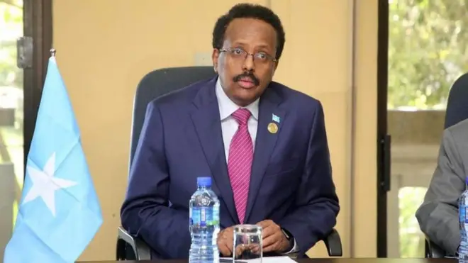Maxamed Cabdullaahi Farmaajo, madaxweynaha Soomaaliya