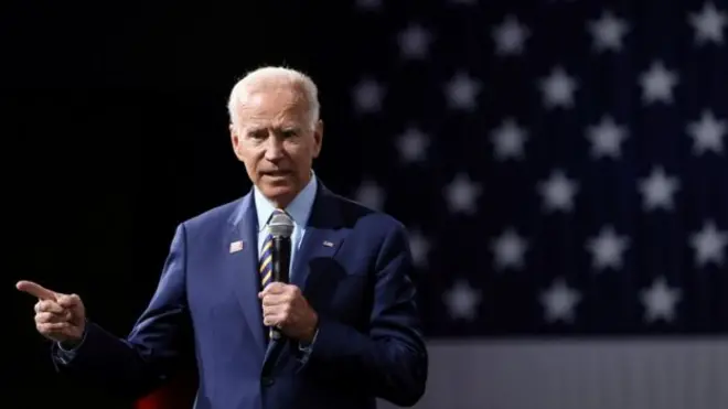 Joe Biden Kasım ayında yapılması planlanan başkanlık seçimlerinde Demokratların adayı