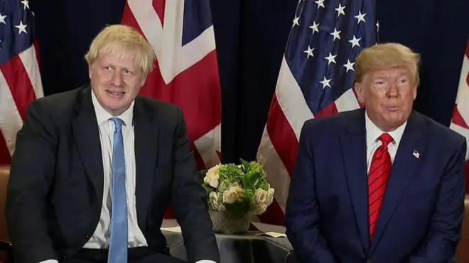 特朗普和约翰逊