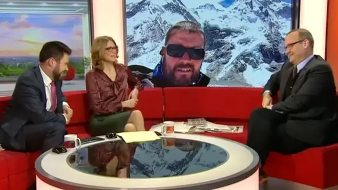 《BBC早餐秀》把政治观察家错当成登山探险家