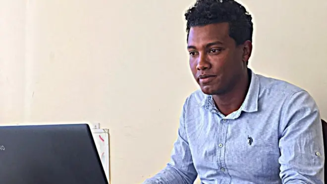 ሥራ ፈጣሪው ወጣት መላኩ ኃይለማርያም