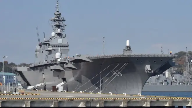 Izumo ndiyo meli kubwa zaidi ya kivita ya Japan