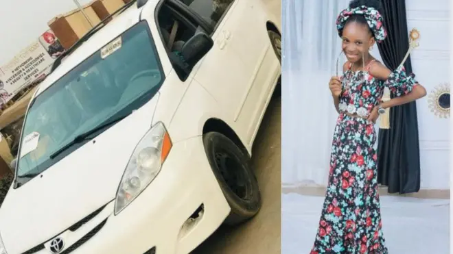 Ọkọ ayọkẹlẹ ti wọn fun Small Mummy ati alawada naa funra rẹ