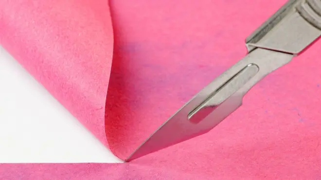 ¿Qué estás haciendo exactamente cuando cortas algo?