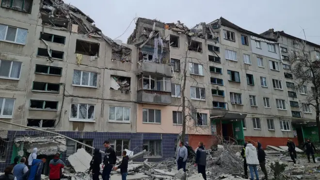 Последствия удара по Славянску