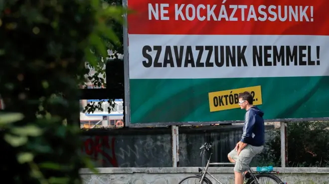 همهپرسی مجارستان درباره سهمیه اجباری اتحادیه اروپا برای پذیرش پناهجویان