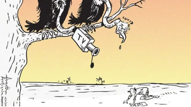 අවන්ත ආටිගලගේ කාටූනයක්