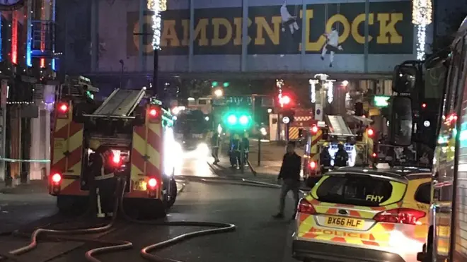 пожежа, лондон