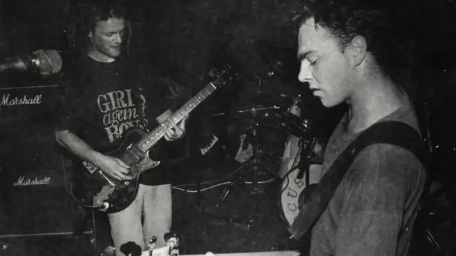 Младен Бачић и Марко Грбац током деведесетих имали су бенд Дарк бастерс