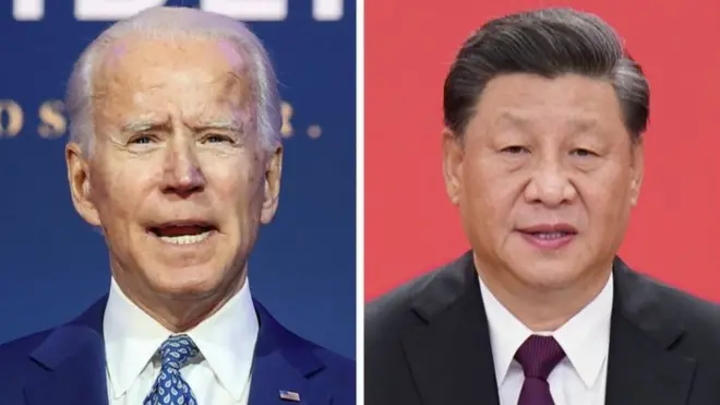 بائیڈن اور شی