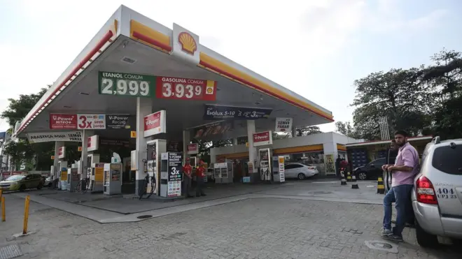 Заправка, где произошел скандальный инцидент