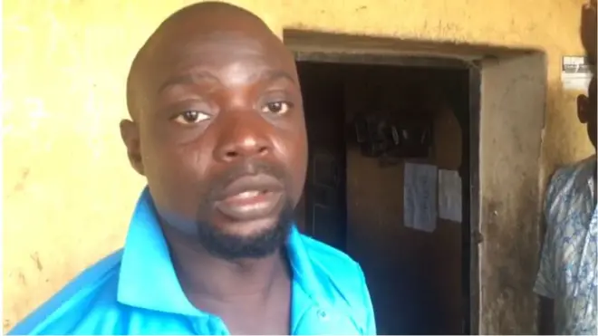 Flood carri Oga Basil Tariho four year old pikin waka for Agege