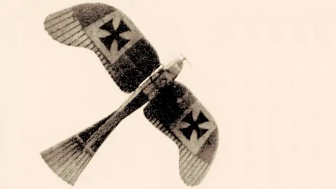 Con un aeroplano Taube se realizó el primer ataque aéreo en París.