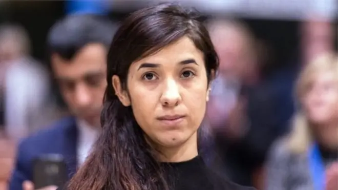 Nadia Murad berhasil meloloskan diri dari perbudakan seks oleh kelompok ISIS.