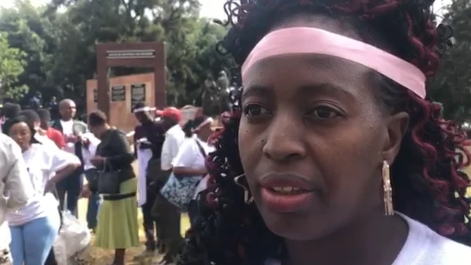 Cancer survivor Joan Wangare says early treatment saved her life