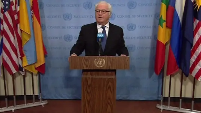 مجلس الأمن يصوت على مشروع قرار يثبت اتفاق وقف اطلاق النار في سوريا.