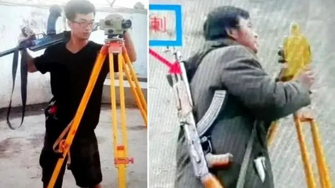 چین، پاکستان، ورکر، کلاشنکوف