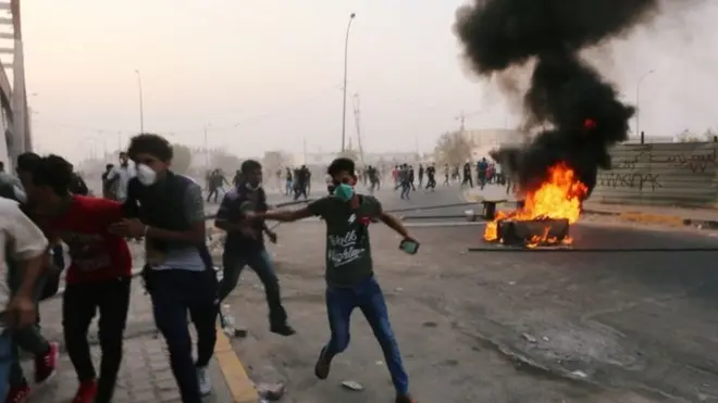 مظاهرات البصرة