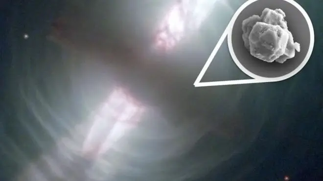 نظام شمسی کے وجود سے قبل ذرات جھرمٹ میں خلا میں تیر رہے تھے