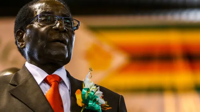 Human rights people don accuse president Mugabe well well of human rights abuses