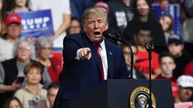 Trump dijo que el tema de Corea del Norte debió haber sido resuelto por sus antecesores.