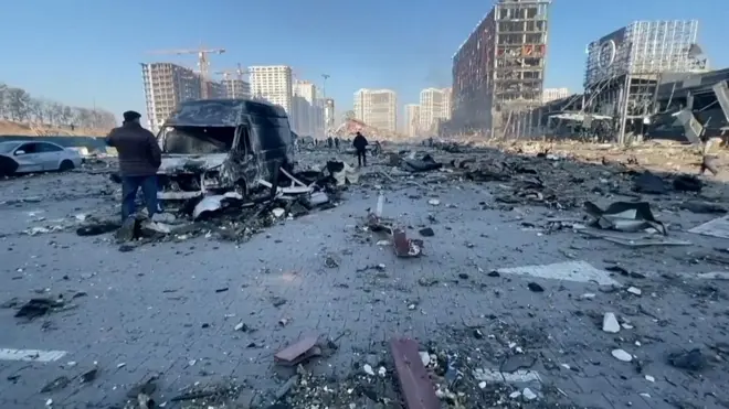 ТЦ в Подольском районе Киева.