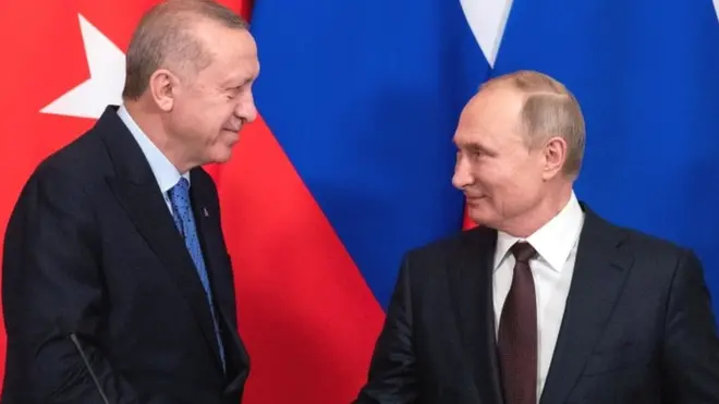 अर्दोआन और पुतिन