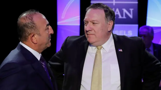 Çavuşoğlu ve Pompeo